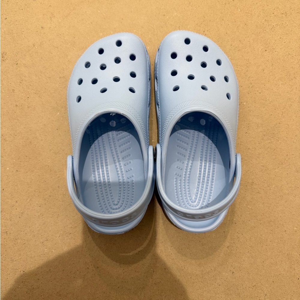 BRAND NEW Kids Light Blue CROCS - Clog Shoes - Comfortable Slip-On